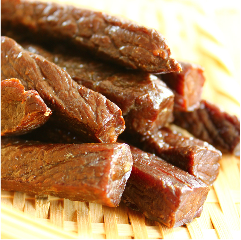 内蒙古手撕零食清真原味风干牛肉干 御盛斋食品牛肉类
