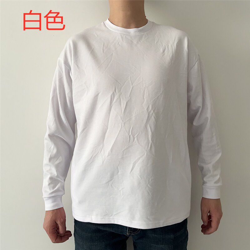 瑕疵品日单速干男T恤长袖圆领户外运动休闲破洞处理登山跑步特价