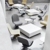 Дания подлинный Verpan Single Chair System123