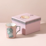 Итальянский ginori1735 Haixian Путешествие к ретро -водной чашке. Кубка чашки ручной работы керамический подарок Wu Qianyu Тот же абзац