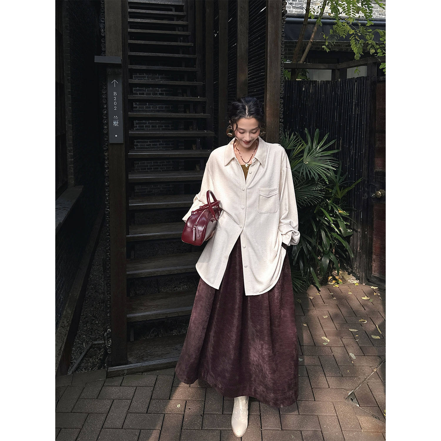 【夏天粉丝专享】三吉黑花【含香客】半身裙子2025新款冬装长裙,淘宝优惠券,粉丝福利购,淘宝优惠卷