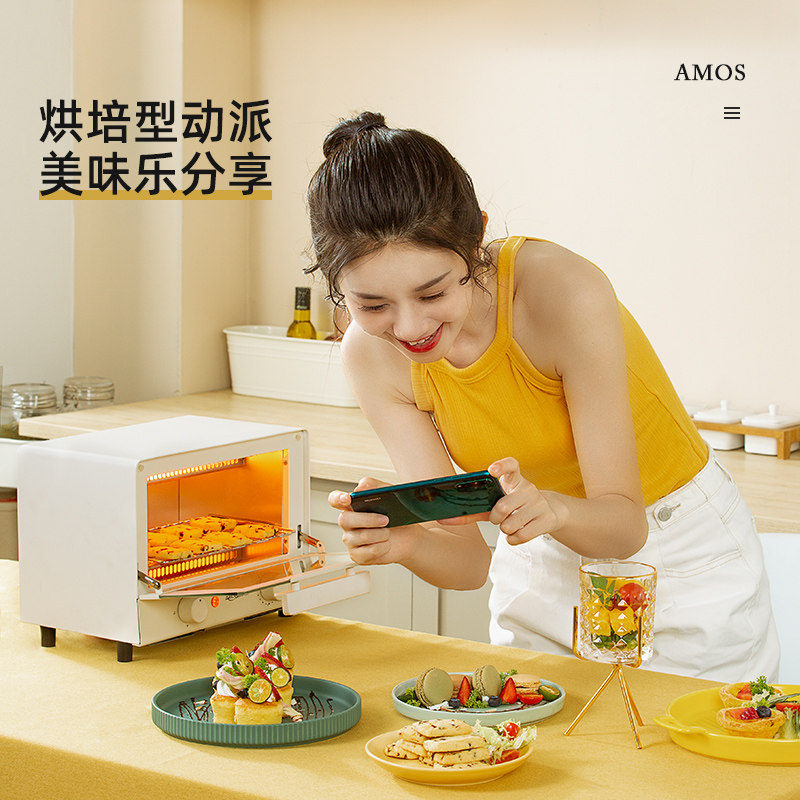 亚摩斯家用小型全自动多功能电烤箱 合肥荣电电器电烤箱