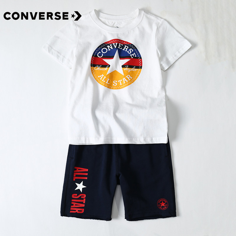 converse童装2020夏季新款小童短裤 Rookie裤子