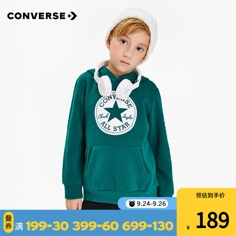 converse童装官方男女童2020卫衣 Rookie卫衣/绒衫