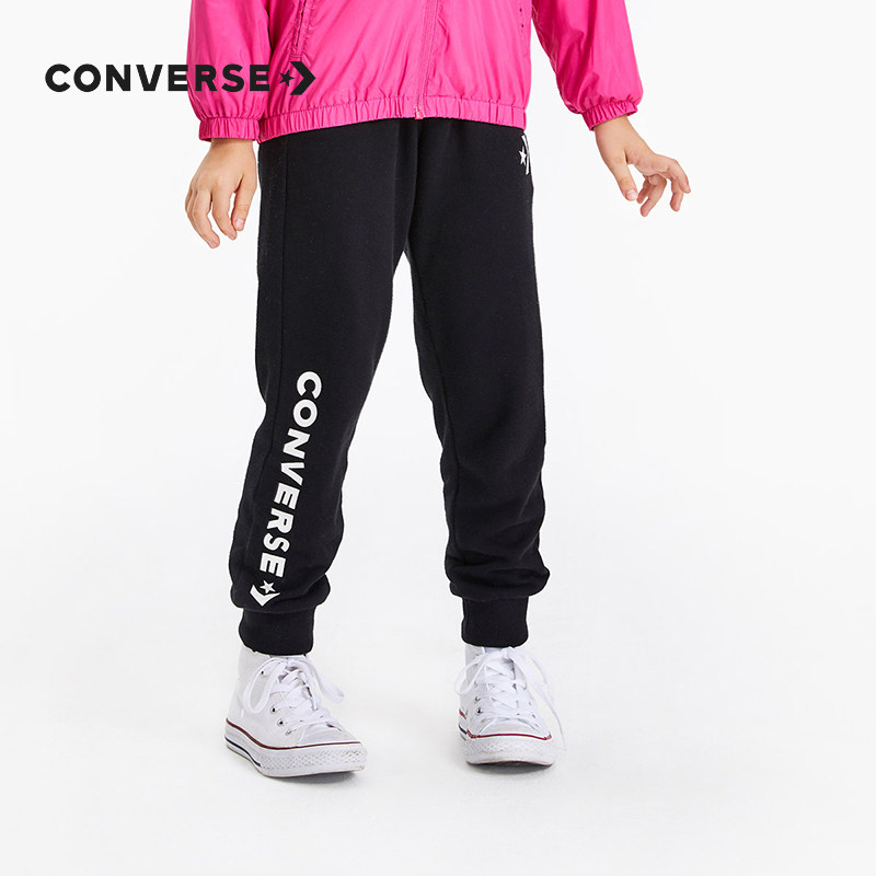 converse童装2020春季新款女童长裤 Rookie裤子
