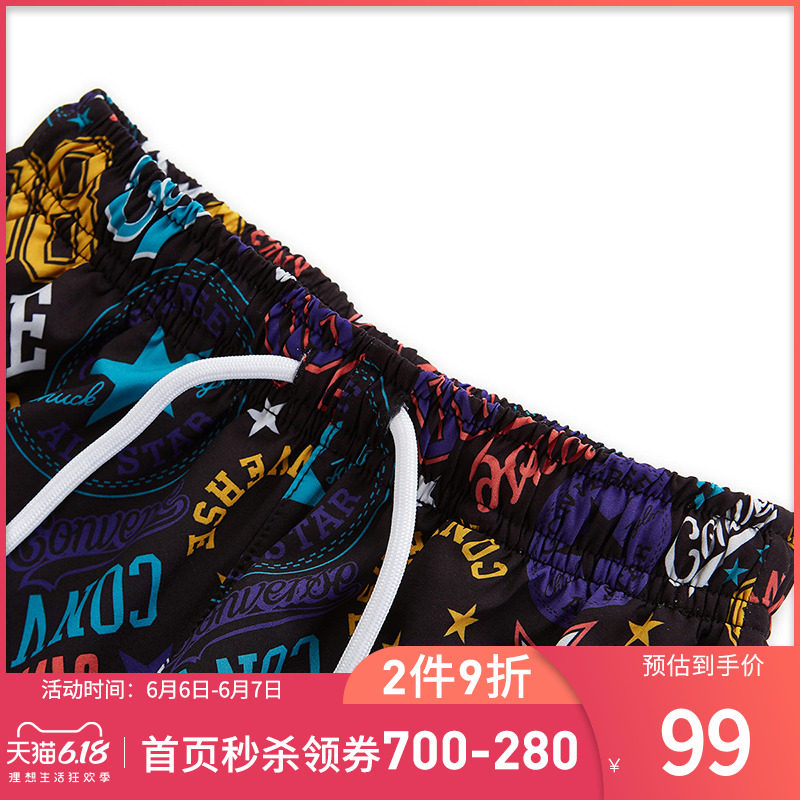 converse童装2020夏季新款运动裤 Rookie裤子