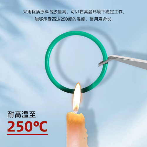 氟胶o型圈内径25.07/26.64/28.24/29.82/31.42/32.99*2.62密封圈 - 图1