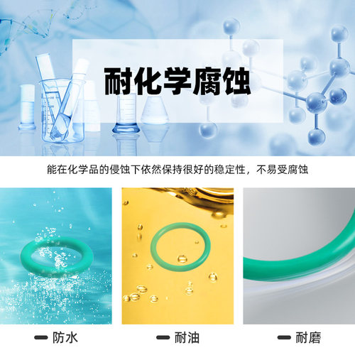 氟胶o型圈内径25.07/26.64/28.24/29.82/31.42/32.99*2.62密封圈 - 图2