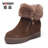 Martens, демисезонные флисовые короткие сапоги, ботинки, из натуральной кожи