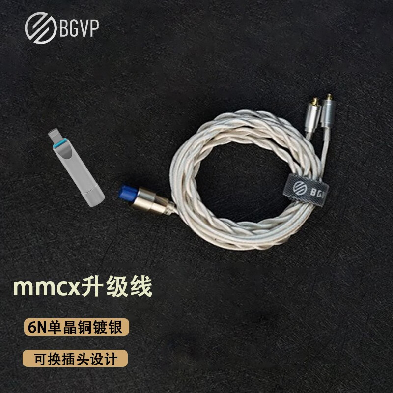 BGVP DX6发烧级hifi平头塞耳机高音质mmcx可换线带麦原道动圈耳麦 - 图3