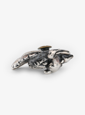 BWL收藏S925纯银米奇财布扣