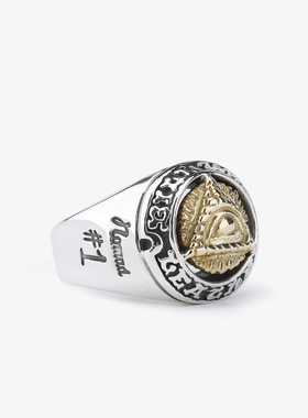 戒指BWL925纯银全视之眼欧美男士