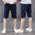 Quần áo trẻ em quần jeans 2019 mùa hè mặc quần mỏng, quần ống rộng trong quần lửng trẻ em lớn - Quần jean quần áo trẻ em cao cấp Quần jean