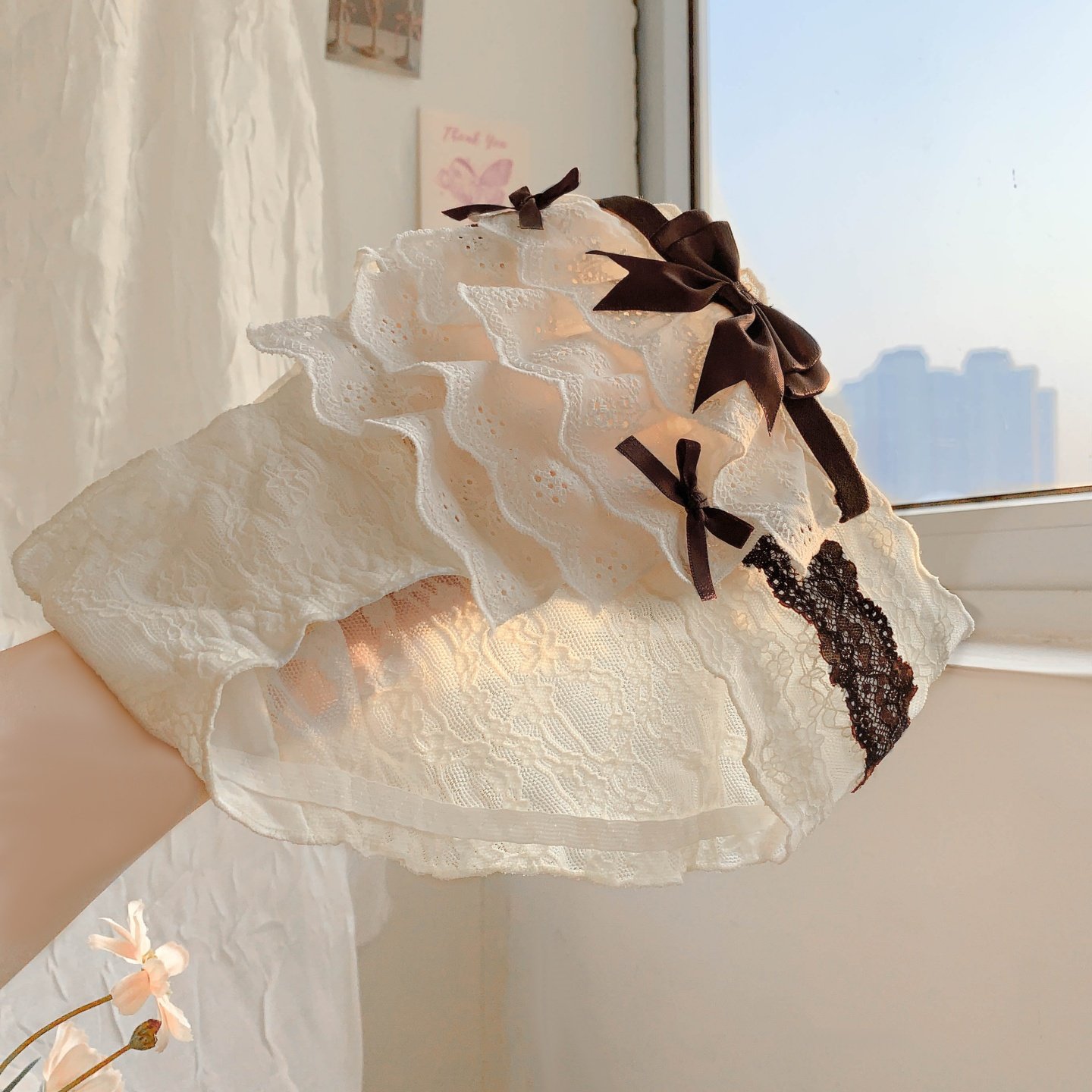 甜心糖霜~可爱女生高颜值内裤女7a级抗菌绝美蕾丝女款透气三角裤,淘宝优惠券,粉丝福利购,淘宝优惠卷