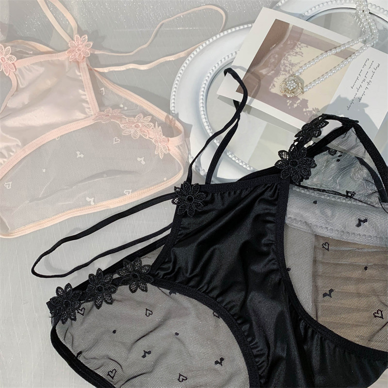 粉樱漫舞~女生纯欲高颜值低腰性感女士镂空内裤女2026新款三角裤,淘宝优惠券,粉丝福利购,淘宝优惠卷