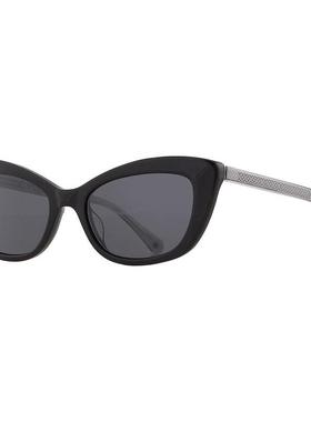 代购kate spade女士太阳镜防紫外线遮光清晰视野轻便佩戴猫眼型