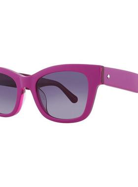 代购kate spade女士太阳镜防紫外线灰色渐变镜片非偏光遮光