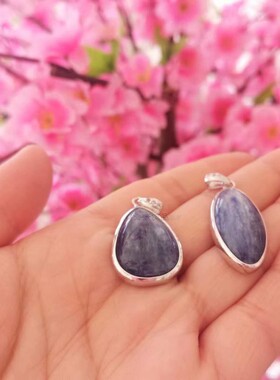 天然月光石镶嵌礼物吊坠送女友