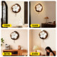 Medieval style living room clock without punching luminous wall clock