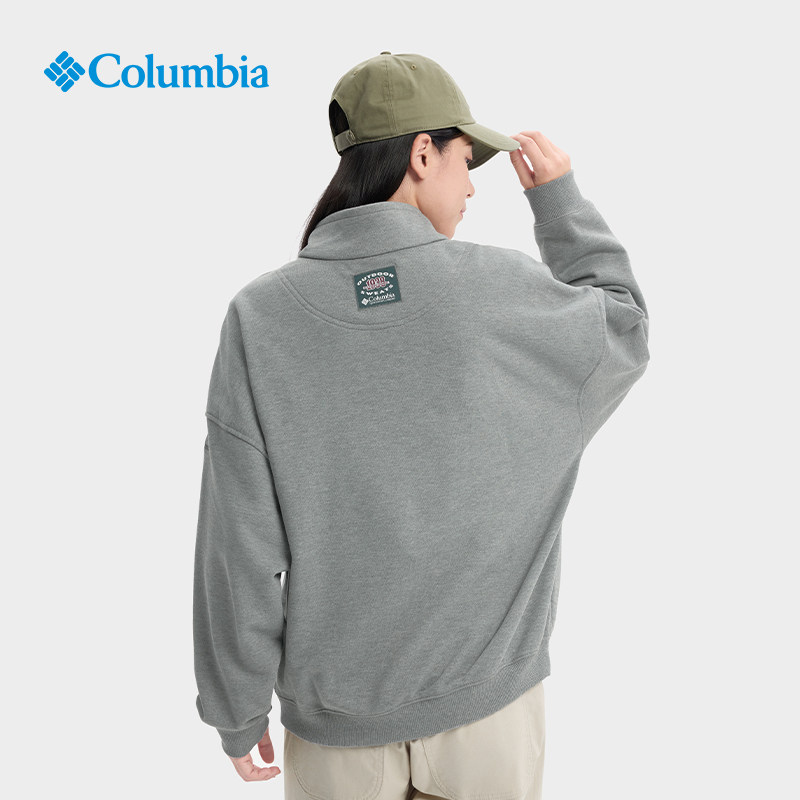 Columbia哥伦比亚户外25秋冬新品女子运动半开衫运动卫衣AL3075,淘宝优惠券,粉丝福利购,淘宝优惠卷