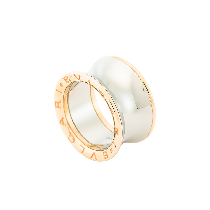 bvlgari an855685 18k玫瑰金钢戒指 泰盛海外戒指/指环