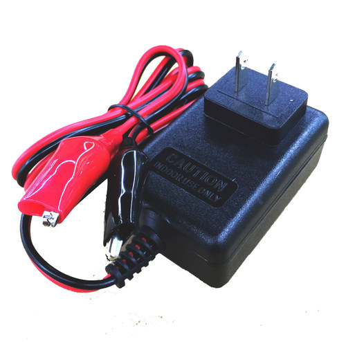 HE 6V铅酸蓄电池充电器6V4AH 5AH 7AH童车电瓶充电机7.2V1A带保护 - 图2