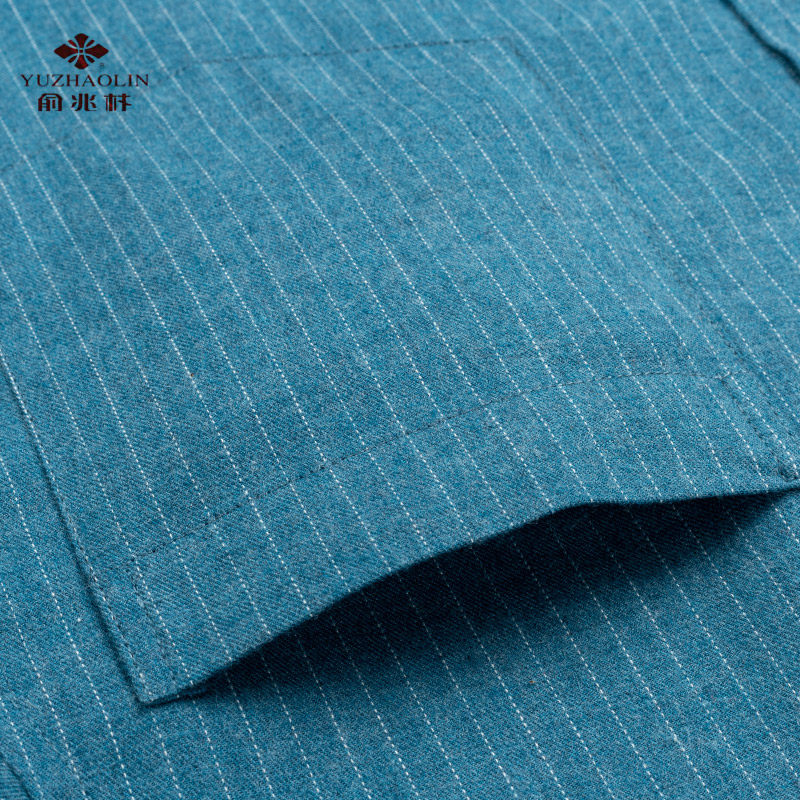 俞兆林男士长袖纯棉格子休闲装衬衫 盈方服饰衬衫