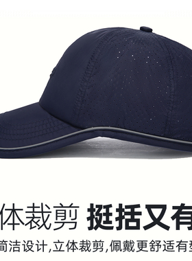 Jeep帽子男士网帽防晒鸭舌棒球帽