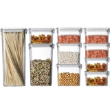 Imhouse Sealing Tank Food -Обновление пластиковой прозрачной кухни большая банка для хранения