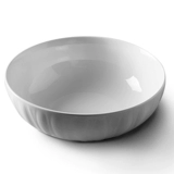 Imhouse Big Soup Bowl Home High -Level Sense Ceramic Dailware Bowl Powl Creative Relief Простая белая фарфоровая миска пищевая миска