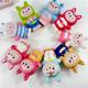 New Bubu Pinch Toy Trendy Funny Doll Doll Figure Keychain Artifact Small Pendant Unzipping