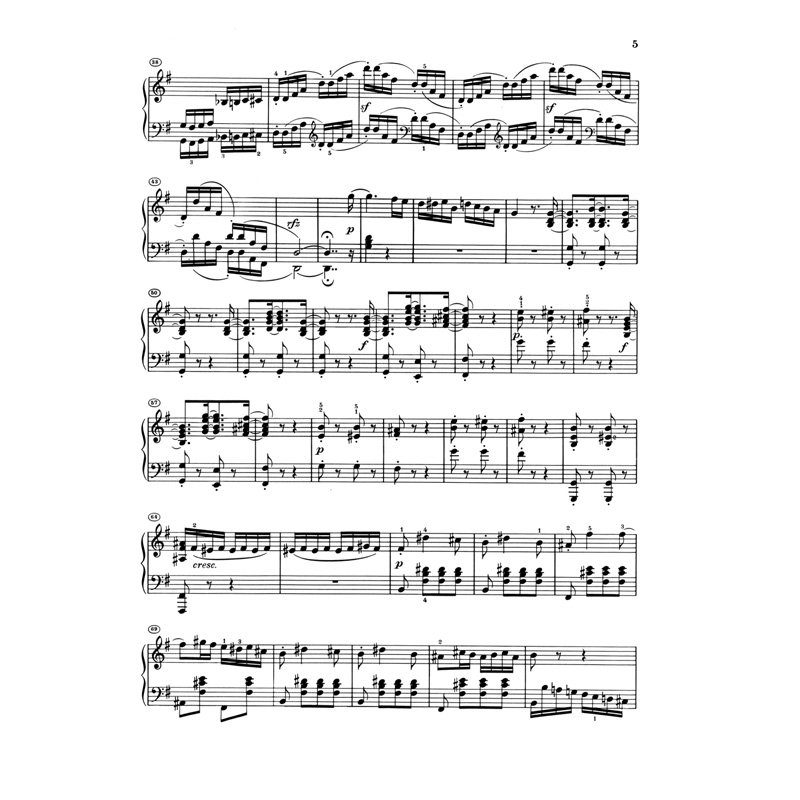 亨乐原版 贝多芬 钢琴奏鸣曲全集卷二 精装硬壳 钢琴独奏带指法 Beethoven Piano Sonatas Volume 2 HN35 - 图2