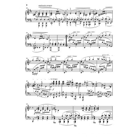 亨乐原版 勃拉姆斯 两首狂想曲op79 钢琴独奏带指法 Brahms Two Rhapsodies op.79 HN1251 - 图3