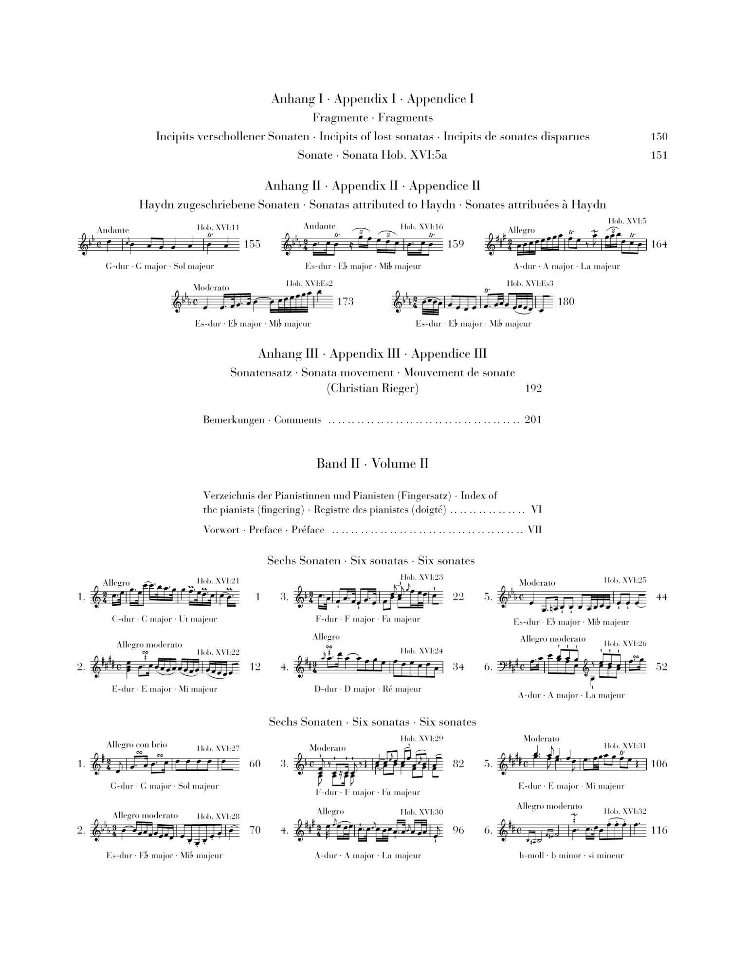 亨乐原版 海顿钢琴奏鸣曲全集卷一卷二卷三 Haydn Samtliche Klaviersonaten 1、2、3 br. HN1336 HN1338 HN1340 - 图2