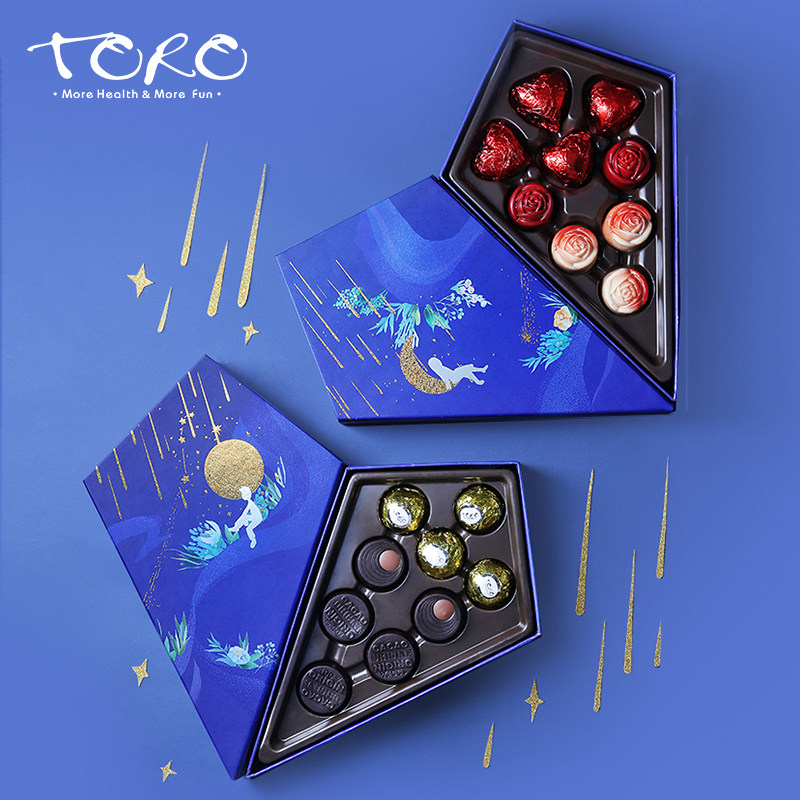 toro遇见巧克力礼盒装闺蜜朋友礼 toro食品夹心巧克力