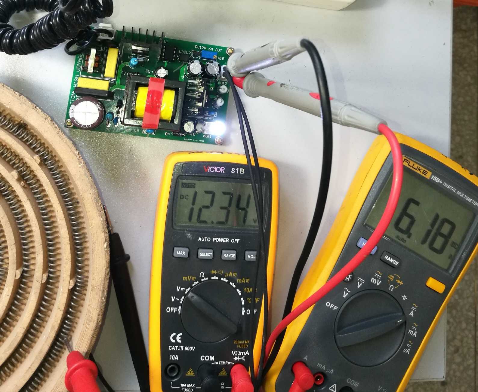UC3842UC3843反激开关电源实战视频教程12V6A多路输出DIY套件-图1