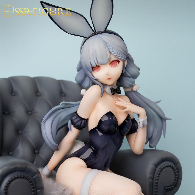 bilibili哔哩哔哩现货 SSR Figure 异人馆兔女郎金华巧儿1/7手办 - 图1