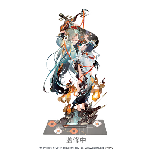 bilibili哔哩哔哩新品初音未来十面埋伏马口铁徽章立牌挂件 - 图2