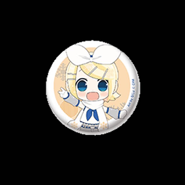 VOCALOID Hatsune Miyasu Q Edition Badge