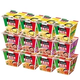 NISSIN/日清 I интеллектуально значимый мясной соус Сыр морепродукты 3 вкус, чтобы выбрать 12 баррелей комбинации и смешивания лапши