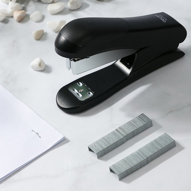 Powerful and labor-saving stapler, rotatable stapler, large multi-functional office thick-layer binding, rotatable stapler, heavy-duty thickened student office supplies