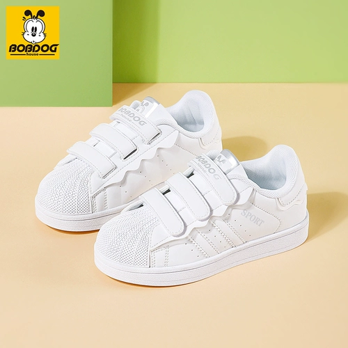 Детская белая обувь для мальчиков, кроссовки, белая спортивная обувь