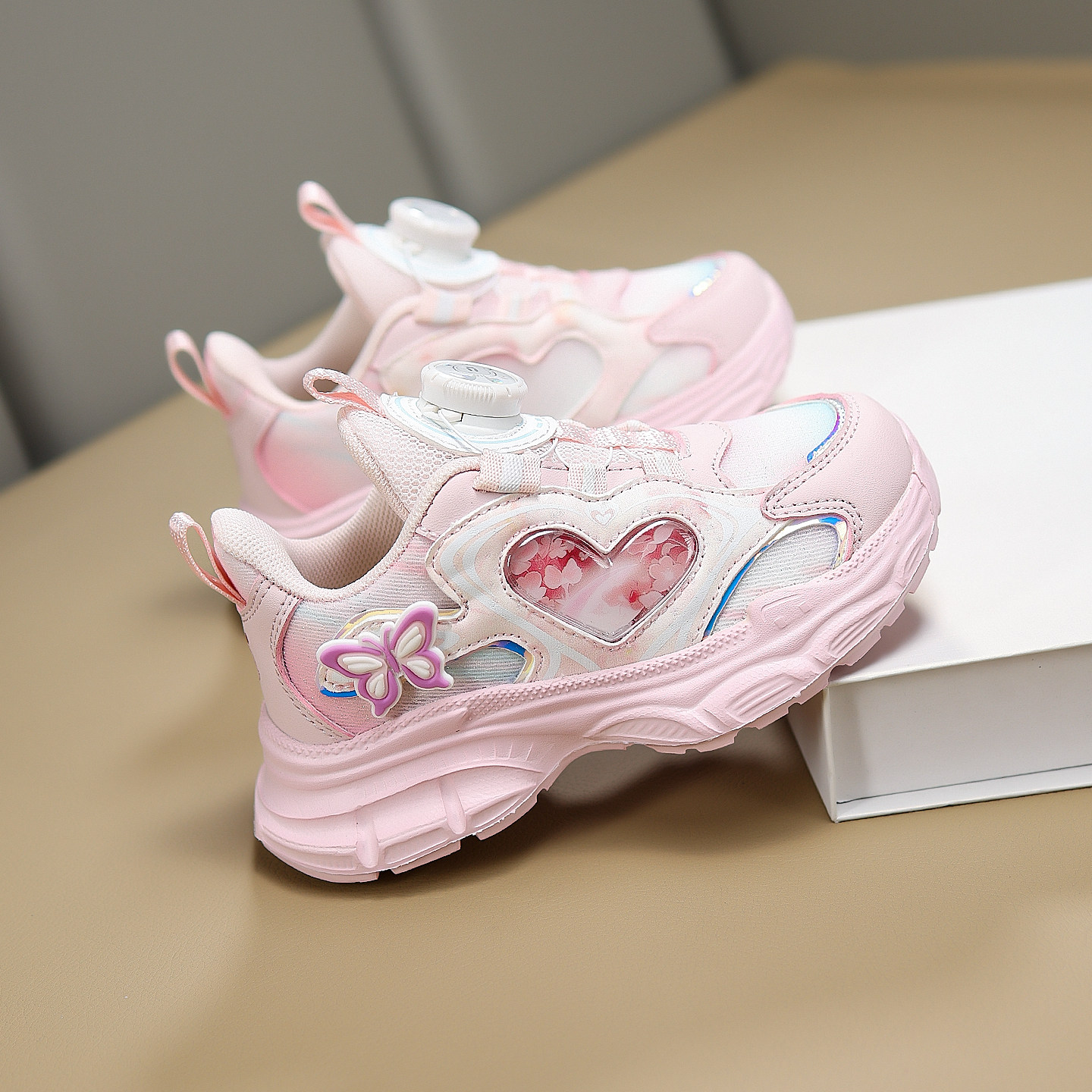 巴布豆女童鞋子2025新款秋冬儿童运动鞋女孩小学生粉色休闲鞋公主,淘宝优惠券,粉丝福利购,淘宝优惠卷