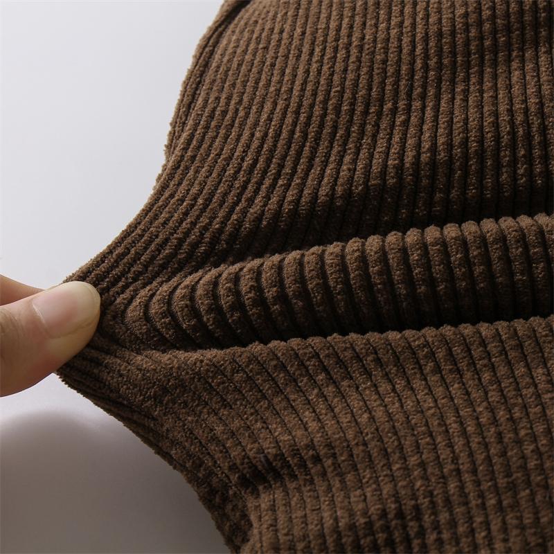 男童灯芯绒棉裤加绒加厚冬季3宝宝外穿一条过冬三层夹棉6儿童裤子 - 图2