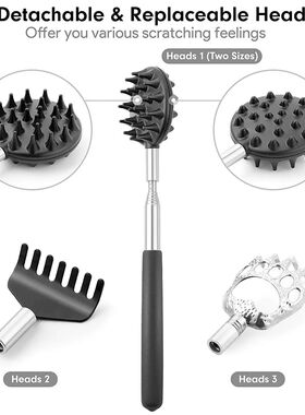 3Pcs/Set Back Scratcher Telescopic Scratching Back Scratcher