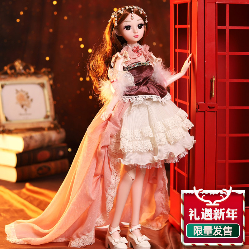 60厘米浅仔芭比洋娃娃小女孩玩具 凯旋玩具娃娃/配件