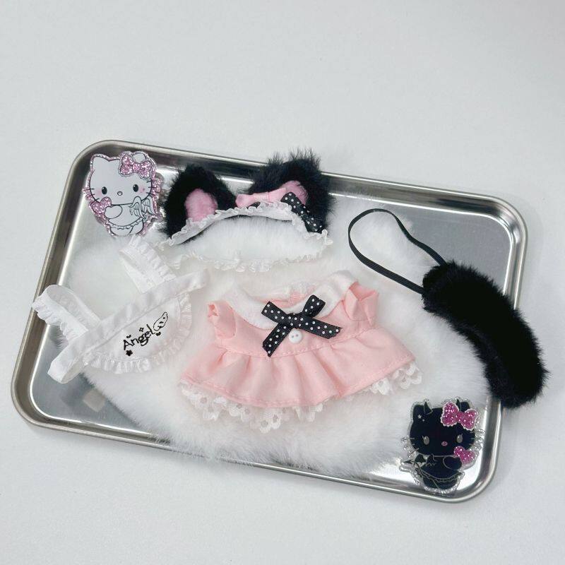 10cm娃衣新品“女仆小裙几”棉花娃娃可爱超萌玩偶衣服换装高颜值,淘宝优惠券,粉丝福利购,淘宝优惠卷