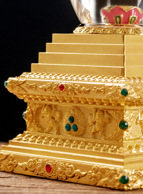 水晶舍利菩提塔家用佛堂供养