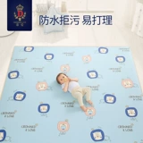 蒂爱 Детский ковер для ползания для гостиной, складной игровой коврик для младенца, увеличенная толщина