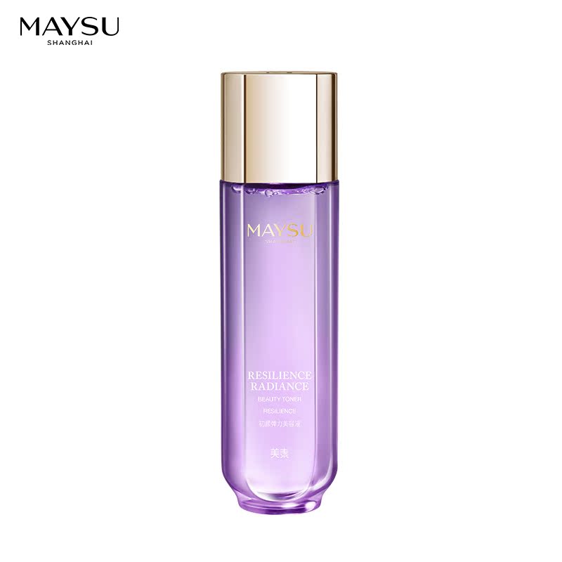 maysu美素旗舰店MAYSU/美素初颜弹力美容液200ml 提拉紧致爽肤水易吸收润泽化妆品3